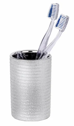 Outlet WENKO Zahnputzbecher Polaris Juwel Silber
