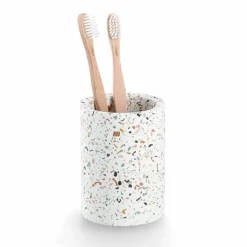 Discount Zahnputzbecher Terrazzo null Bunt
