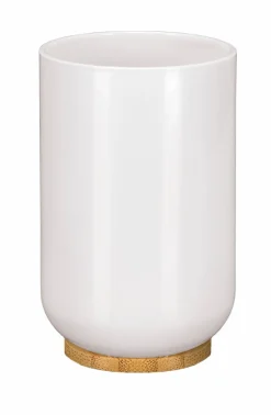 New Kleine Wolke Zahnputzbecher Timber Weiß